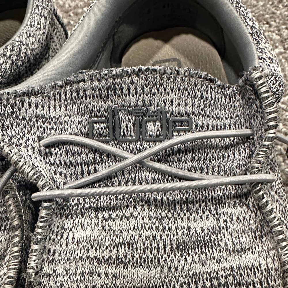 Hey Dude Men's Gray Wally B Sox - Picture 2 of 6